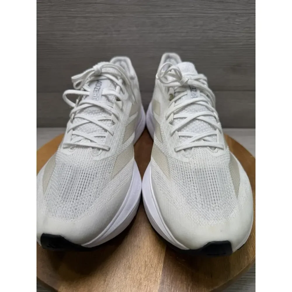 Adidas Adizero SLM2 White Zero Metallic Running Shoes men’s size 11.5
